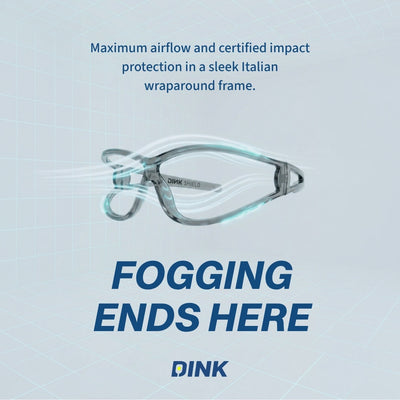 Why Pickleball Players Hate Foggy Glasses and How The Shield Solves the Airflow Problem
