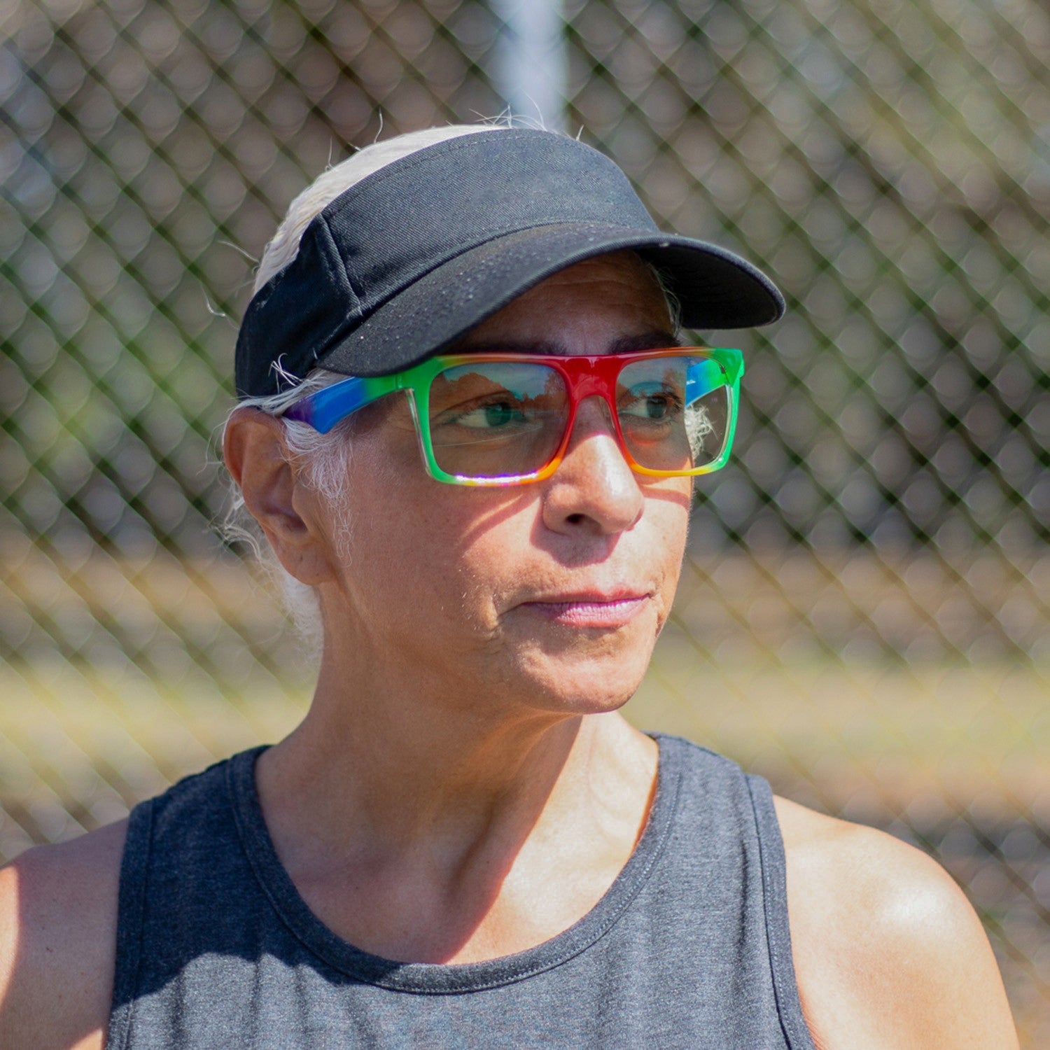 Sanibel Rainbow Red Sunglasses – Dink Eyewear