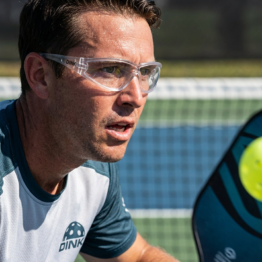 Opaque Pickleball Shield – Fog-Free Sport Glasses | Dink Eyewear