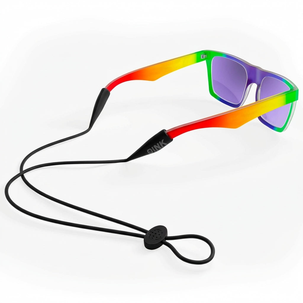 アキラレインボー Key West Rainbow Red Pickleball Sunglasses – Dink Eyewear